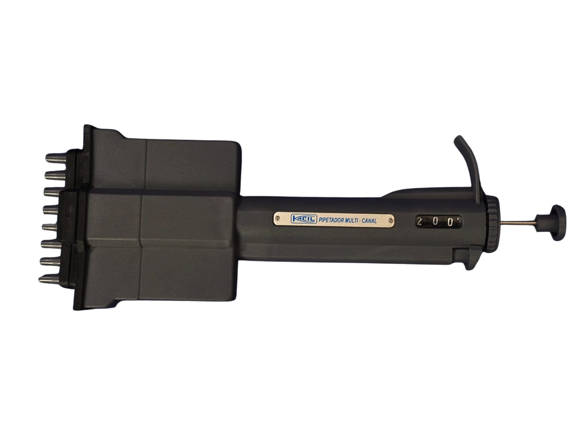 Pipetador Multicanal de Volume Ajustável